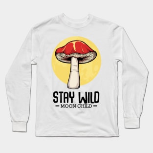 Mushroom Fungal Long Sleeve T-Shirt